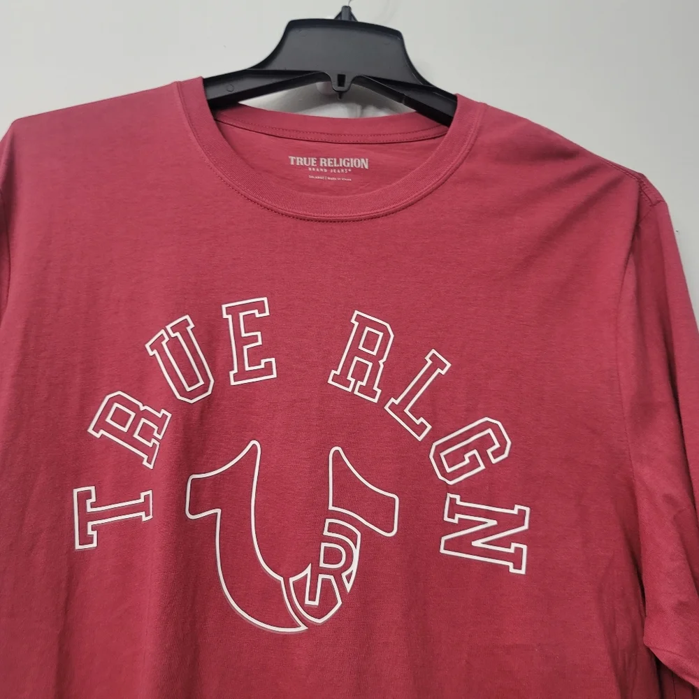 True Religion Long Sleeve Arch True Religion Tee